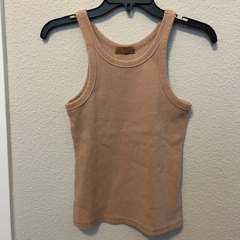 Nuuds women’s essential ribbed tank size XS